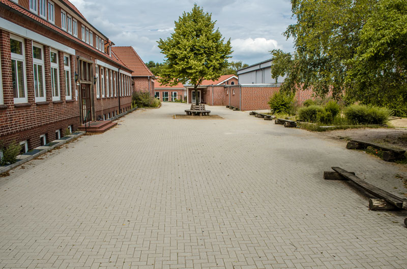 Schulhof in Wilstedt